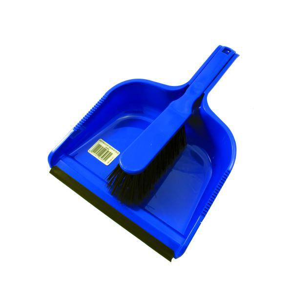 Dustpan---Brush-Set-Stiff-Blue